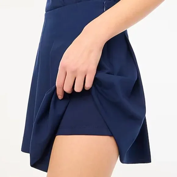 J Crew Factory pleated skort- Size M, Navy *NWT - Picture 2 of 6